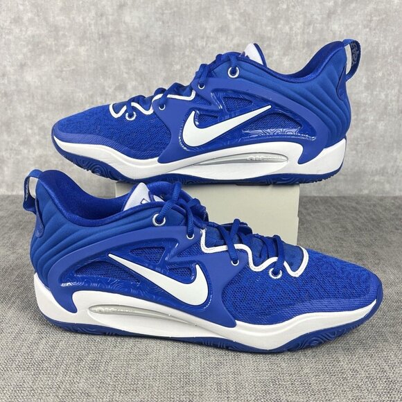 Nike KD15 TB Promo Basketball Shoes Royal Blue White DX6648-400 Men's Size 14